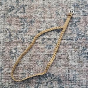 Aritzia Genuine leather braided belt